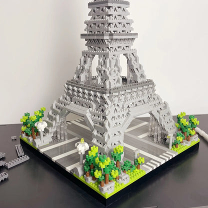 puzzle 3d tour eiffel - EIFFEL-TOWER - TM Jeu de Construction Monument Tour Eiffel
