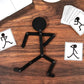 puzzle 3D bois | STIKYMAN - TM Jeux éducatifs de puzzle de Bonhomme en bois