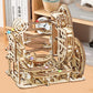 puzzle 3d LABYMAP - TM Maquette 3d de Labyrinthe de course à billes en bois