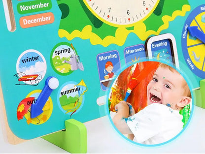 puzzle 3d FROGGY-WATCH - TM Calendrier en bois de Grenouille