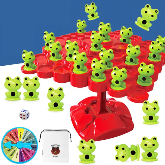 puzzle 3d - FROGGY-TOY - TM Grenouille Plateau d’équilibre exercices-Mathématiques