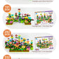 puzzle 3d - GARDEN-TOY - TM Jeux de Construction de Jardin de Fleurs