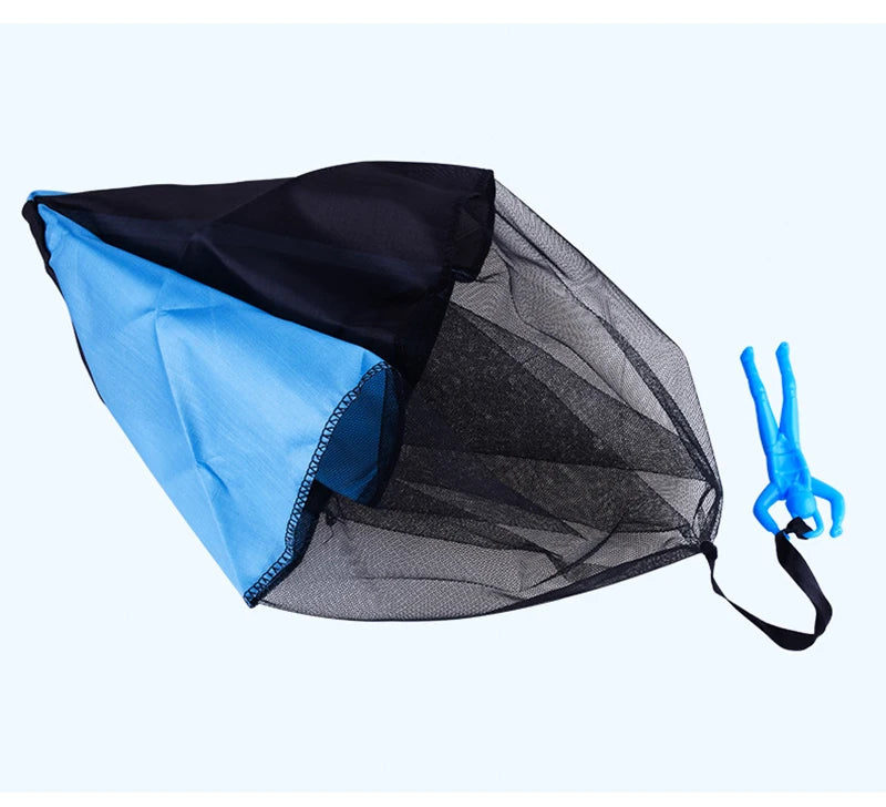 MINIPARA- ballon dirigeable, Lanceur Mini Parachute, Parachute Jouet à Lancer, Parachute pour enfant, jeu d’extérieur, jouet pour enfant, jeux Montessori, cadeau de Noël