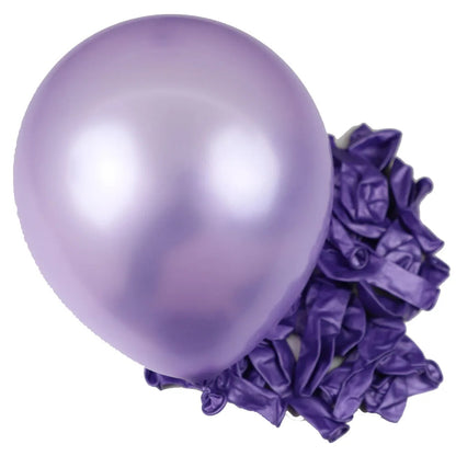 violet umineux nacré ballon gonflble FLUFFYBAL